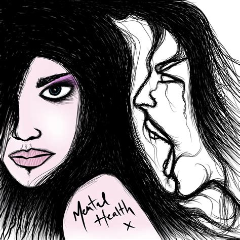 Mental Health Artwork | A drawing that illustrates mental health