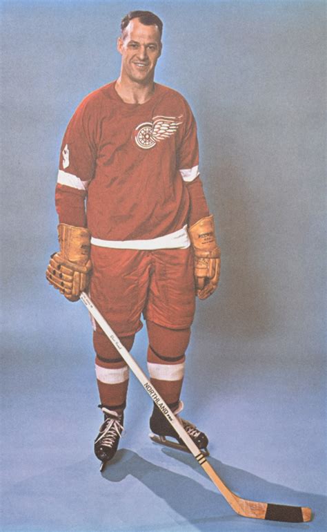 Gordie Howe Detroit Red Wings 1965 | HockeyGods