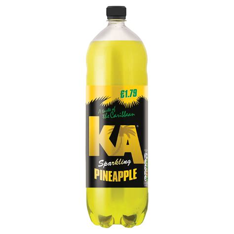 KA Sparkling Pineapple 2 Litre | Bottled Drinks | Iceland Foods