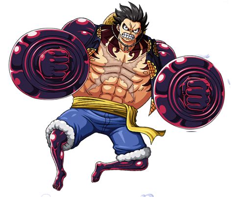 Monkey D. Luffy Gear 4 Bound Man by bodskih on DeviantArt