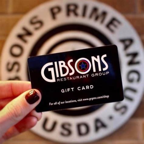 Gibsons Steak Shop Gift Cards