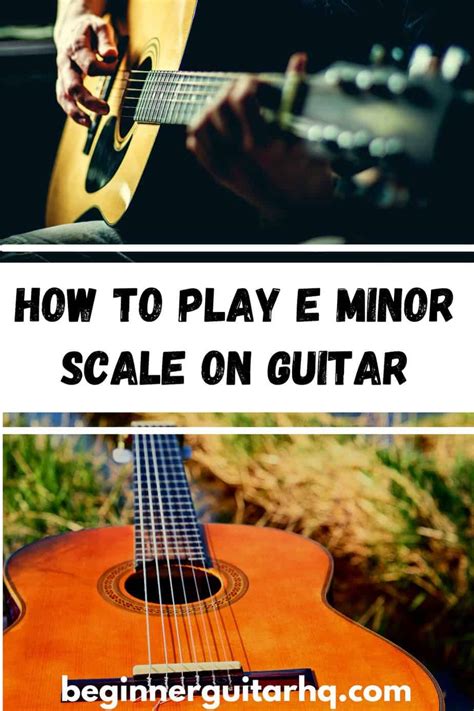 How to Play E Minor Scale on Guitar | Beginner Guitar HQ