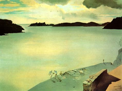 Landscape of Port Lligat, 1950 - Salvador Dali - WikiArt.org