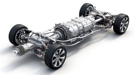 Premium AI Image | A photo of a Car's Hybrid Powertrain