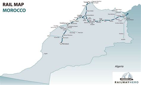 Morocco By Train | Trains - Tickets - Routes | RAILWAYHERO