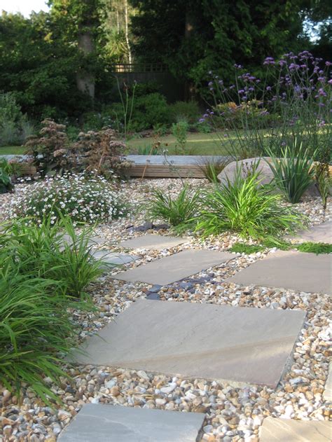 Informal paving & gravel | Garden paving, Front garden design, Garden ...