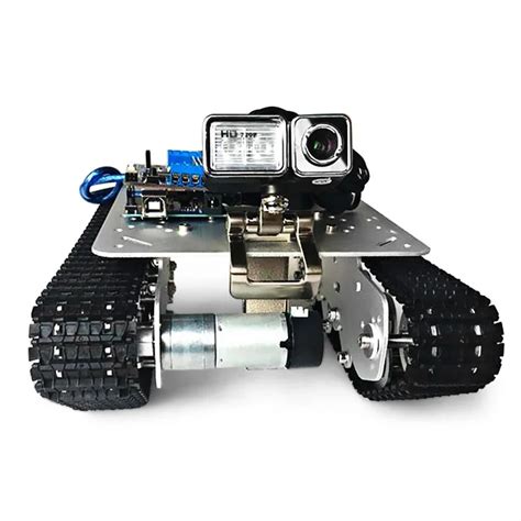 SZDoit TS100 Intelligent Aluminum Alloy RC Tank WiFi App Controlled ...