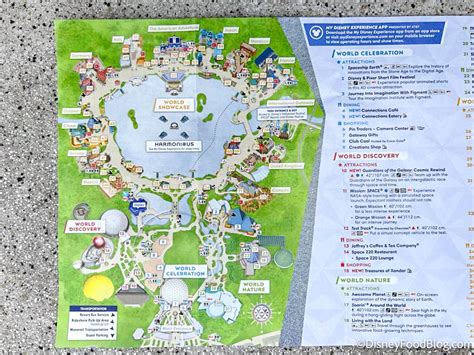 Disney World Epcot Map