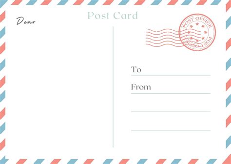 Page 8 - Free printable, customizable vintage postcard templates | Canva