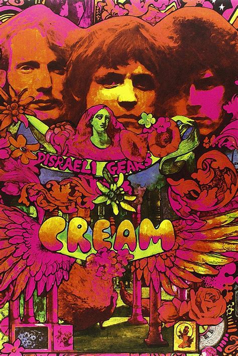 Cream Rock Band Classic Rock Poster – My Hot Posters