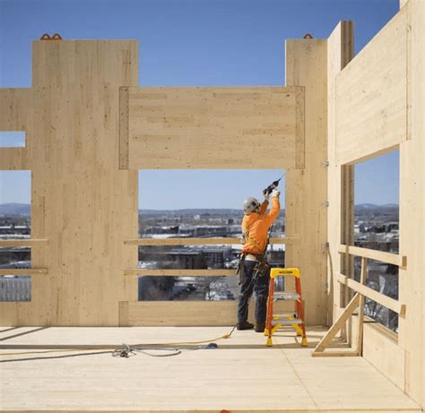 Dowel Laminated Timber Construction | DLT | Think Wood | Wood building ...