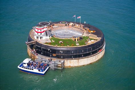 Three historic Solent forts come to market providing a unique UK hotel ...