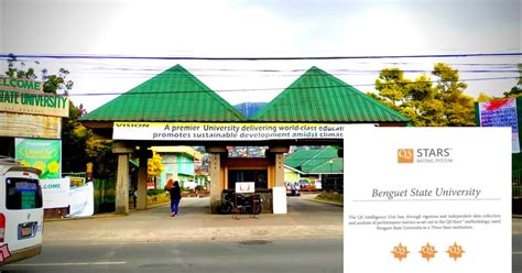 Benguet State University gets three stars in world university ranking ...