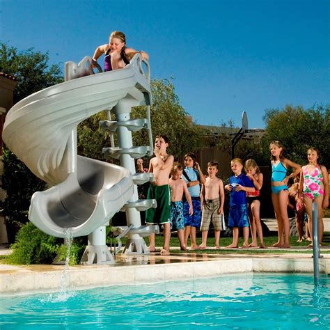 G Force Waterslide | Aqua Action Slides | Pool water slide, Swimming ...