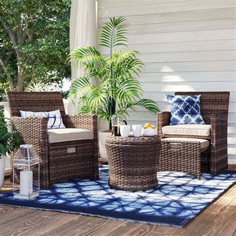 This Target patio furniture is a small garden owner’s dream – and it’s ...