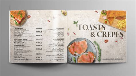 Red Rose Restaurant & Cafe: Menu Design on Behance