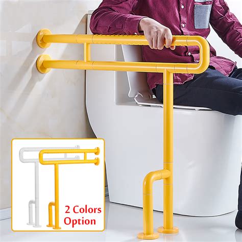 Bathroom Handrail Toilet Shower Handicap Grab Bar Rails Handle Elderly ...