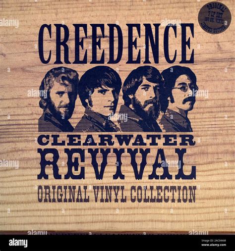 CCR Creedence Clearwater Revival - Vintage vinyl album cover Stock ...