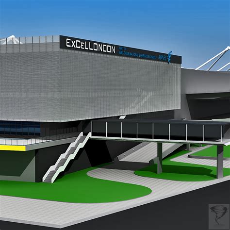 3d model excel arena london