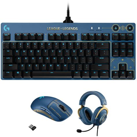 Logitech G G PRO Mechanical Keyboard, Mouse, and Headset League