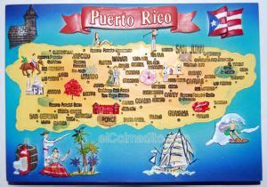 Mapa de Puerto Rico, Artesania de Puerto Rico, Puerto Rico Souveniers