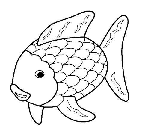 Rainbow Fish Color by Number Coloring Pages - Rainbow Fish Coloring ...