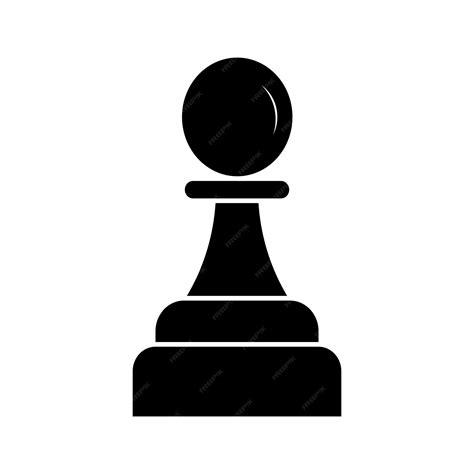 Premium Vector | Pawn chess icon