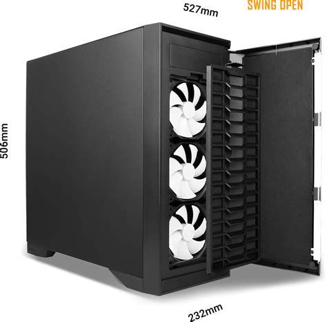 P101 SILENT is the Best Silent PC Mid Tower Case with E-ATX/3 x 120mm ...