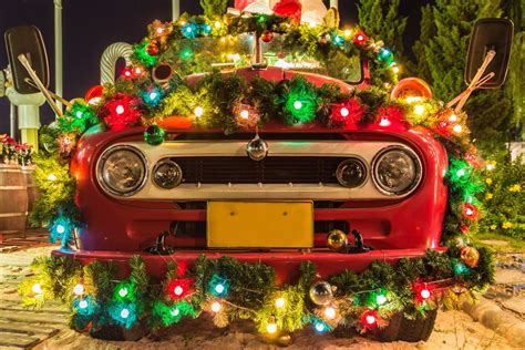 Car Christmas Decor - Merry Christmas In German 2023