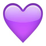 Purple Heart Emoji - Copy & Paste - EmojiBase!