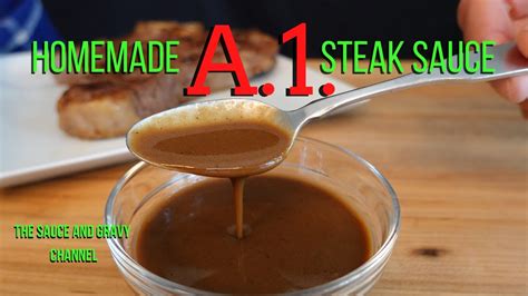 Homemade A1 Steak Sauce | Steak Sauce | A1 Steak Sauce Recipe | Steak ...