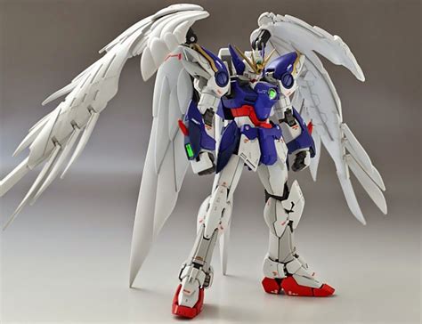 GUNDAM GUY: RG 1/144 Wing Gundam Zero EW - Painted Build Gundam Wing ...