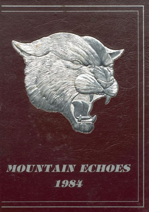 1984 yearbook from Union County High School from Blairsville, Georgia ...