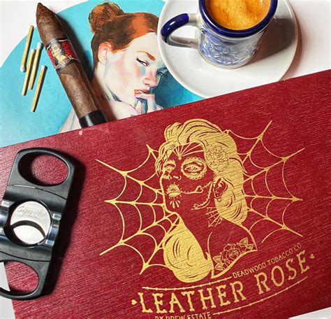 Deadwood Leather Rose - Cigar Art