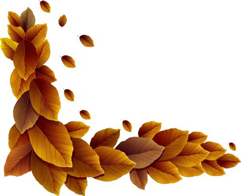 Fall Leaves Border Png Fall Leaves Border Png Transparent Free For ...