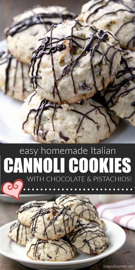 Holy Cannoli Cookies Recipe (Italian Christmas Cookies) - Snappy Gourmet