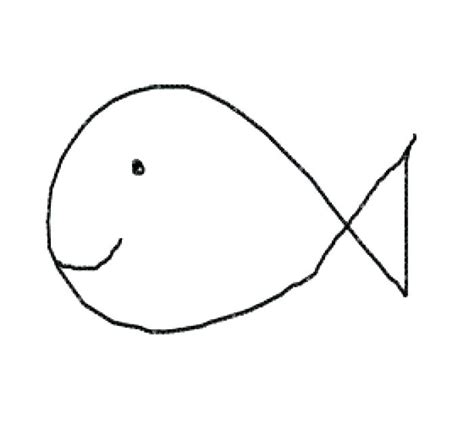 Fish Drawing Easy | Free download on ClipArtMag