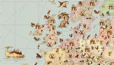 Map of mythological europe | Amazing Tales | Mythology, Mythological ...