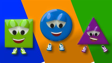 Shapes Song | Shapes By Kids Tv | Shape songs, Rhymes for kids, Kids songs