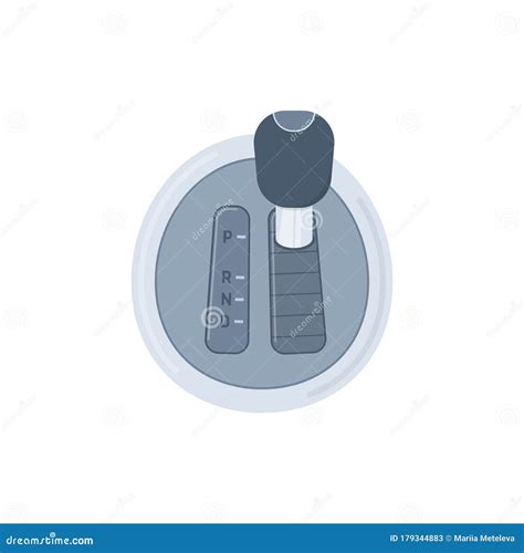 Gear Lever. Car Automatic Transmission Icon. Vector Illustration Stock ...