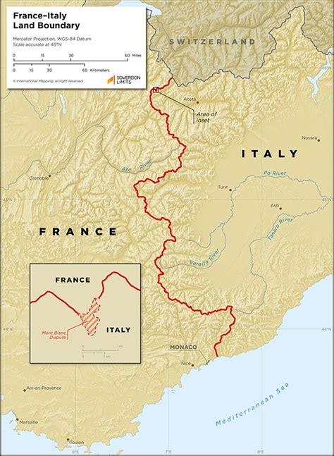 France–Italy Land Boundary | Sovereign Limits