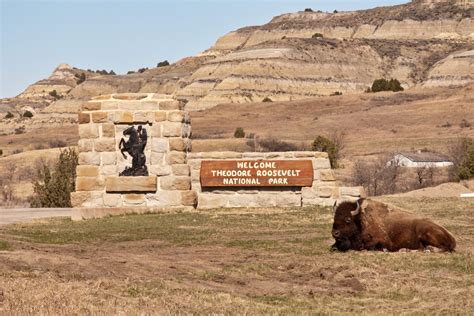 Theodore Roosevelt National Park in McKenzie County North Dakota