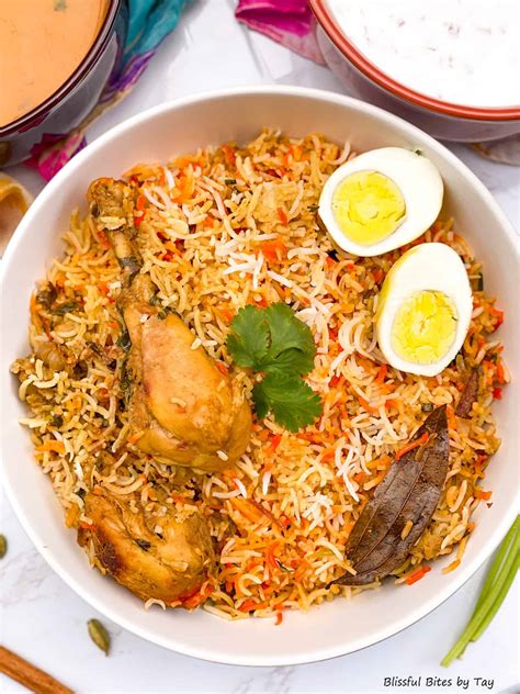 Chicken Dum Biryani - Blissful Bites by Tay