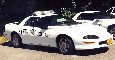 Oregon State Police Chevy Camaro B4C | Police cars, Old police cars, Police