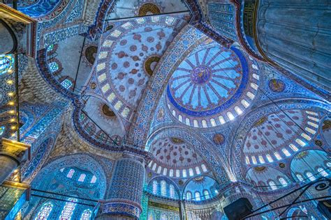 Interior-of-the-Blue-Mosque-in-Istanbul-Turkey - Muslim Girl