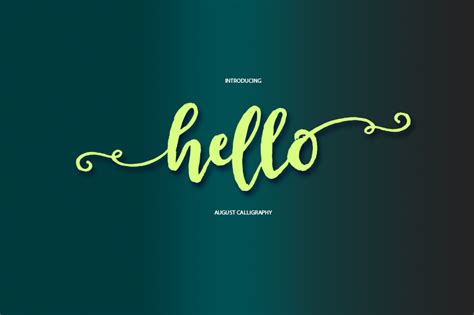 Download hello brush font | fontsme.com