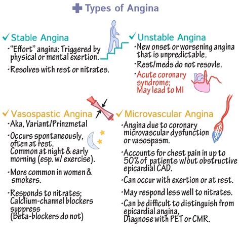 Pathology Glossary: Ischemic Heart Disease Symptoms (angina & others ...