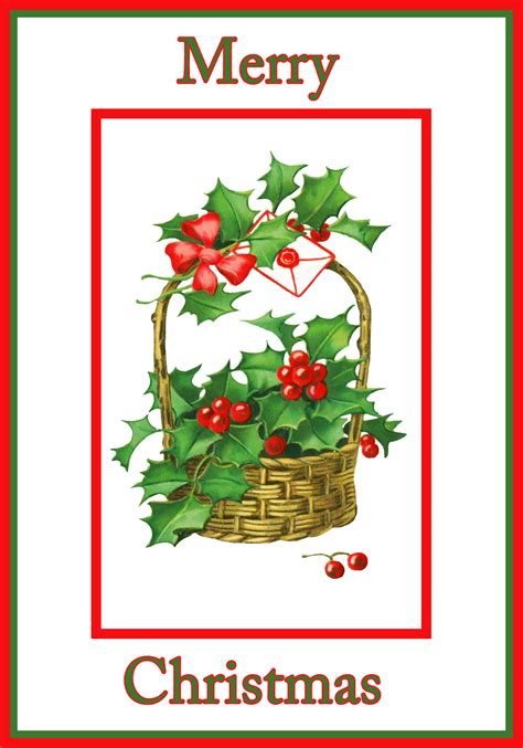 Free Printable Christmas Cards | Free Printable Greeting Cards