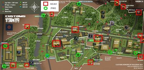 Escape From Tarkov: All Extraction Points In Customs Map - Gameinstants