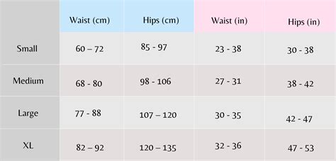 Size Chart